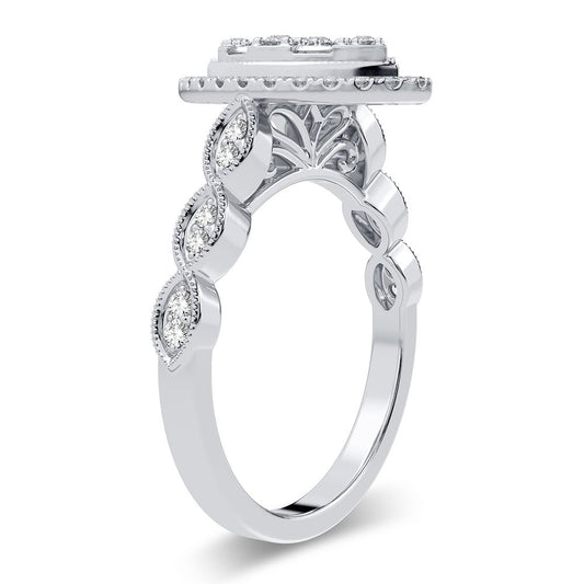 14K 0.40CT Diamond Engagement Ring