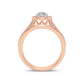 14K 1.00CT Diamond Bridal Ring