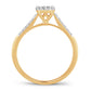 14K 0.35CT Diamond ring
