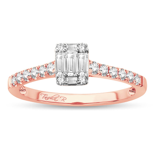 14k 0.42Ct Engagement Ring