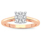 14K 0.10CT Diamond Ring
