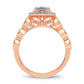 14K 0.40CT Diamond Engagement Ring