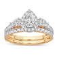 14K 1.50CT DIM BRIDAL RING