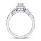 10K 0.33CT Diamond Ring