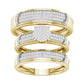 10K 0.50ct Diamond Trio Set