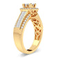 10K 0.93CT Diamond Ring