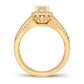10K 0.93CT Diamond Ring