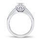 10K 0.93CT Diamond Ring
