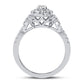 14K  1.00ct Diamond Engagement Ring