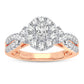 14K  1.00ct Diamond Engagement Ring