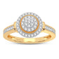 10K 0.10CT DIAMOND RING