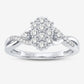 10K 0.10CT DIAMOND RING
