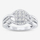 10K 0.10CT DIAMOND RING