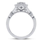10K 0.13CT DIAMOND RING
