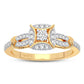 10K 0.25CT DIAMOND RING