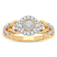 10K 0.25CT DIAMOND RING