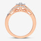 10K 0.10CT DIAMOND RING
