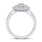 10K 0.15CT DIAMOND RING