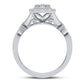 10K 0.13CT DIAMOND RING