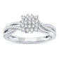 10K 0.20CT DIAMOND RING