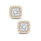 14K 0.25CT DIAMOND EARRING