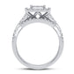 10K 1.00CT DIAMOND RING