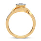 10K 0.10CT DIAMOND RING