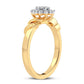 10K 0.20CT DIAMOND RING