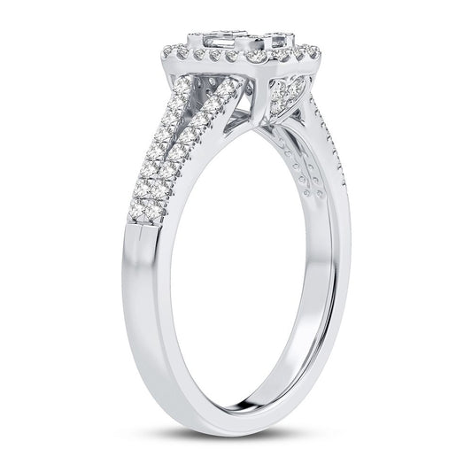 10K 0.40CT DIAMOND RING