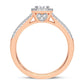 10K 0.40CT DIAMOND RING