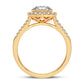 10K 0.50CT DIAMOND RING