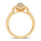 10K 0.33CT DIAMOND RING