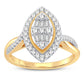 10K 0.40CT DIAMOND RING