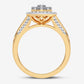 10K 0.25CT DIAMOND RING