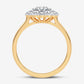 10K 0.11CT DIAMOND RING