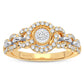 10K 0.25CT DIAMOND RING