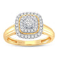 10K 0.25CT DIAMOND RING