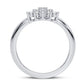 10K 0.16CT DIAMOND RING