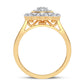 10K 0.28CT DIAMOND RING