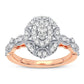 14K 0.63CT Diamond ENGAGEMENT Ring