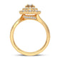 14K 0.90CT Diamond Ring