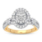 14K 0.75CT Diamond ENGAGEMENT Ring