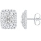 14K 0.79ct Diamond Earring