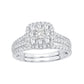 14K 1.17CT Diamond Bridal Ring