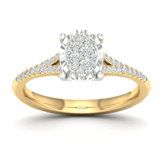 10K 0.25ct Diamond Ring