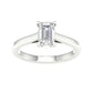 14K 1.00CT Certified Lab Grown Diamond Ring ( IGI Certified )