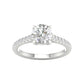 14K 1.75CT Certified Lab Grown Diamond Ring ( IGI Certified )