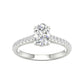 14K 1.75CT Certified Lab Grown Diamond Ring ( IGI Certified )
