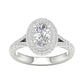 14K 1.25CT Certified Lab Grown Diamond Ring ( IGI Certified )