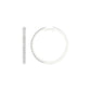 14K 2.00CT Certified Lab Grown Diamond Hoop Earrings